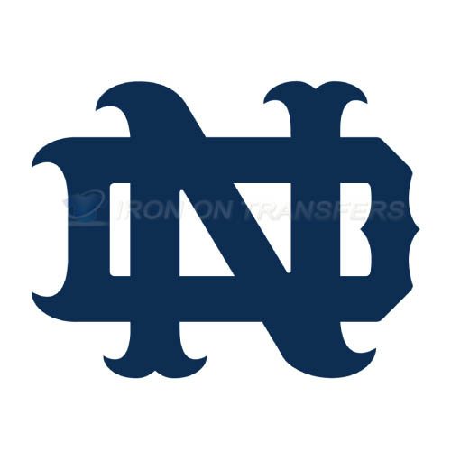 Notre Dame Fighting Irish Logo T-shirts Iron On Transfers N5719 - Click Image to Close